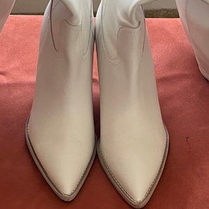 Sam Edelman off white boots